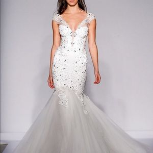 Pnina Tornai custom made wedding dress